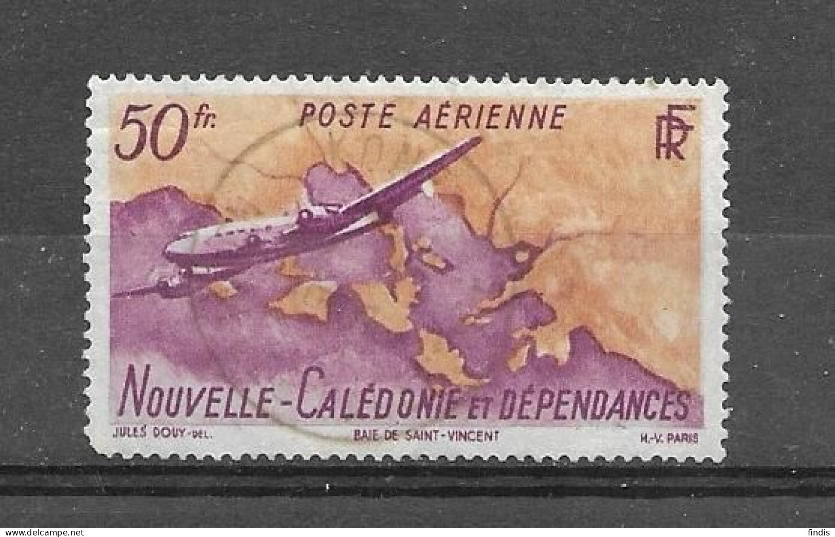 NOUVELLE CALEDONIE PA YT 61 Obl - Oblitérés