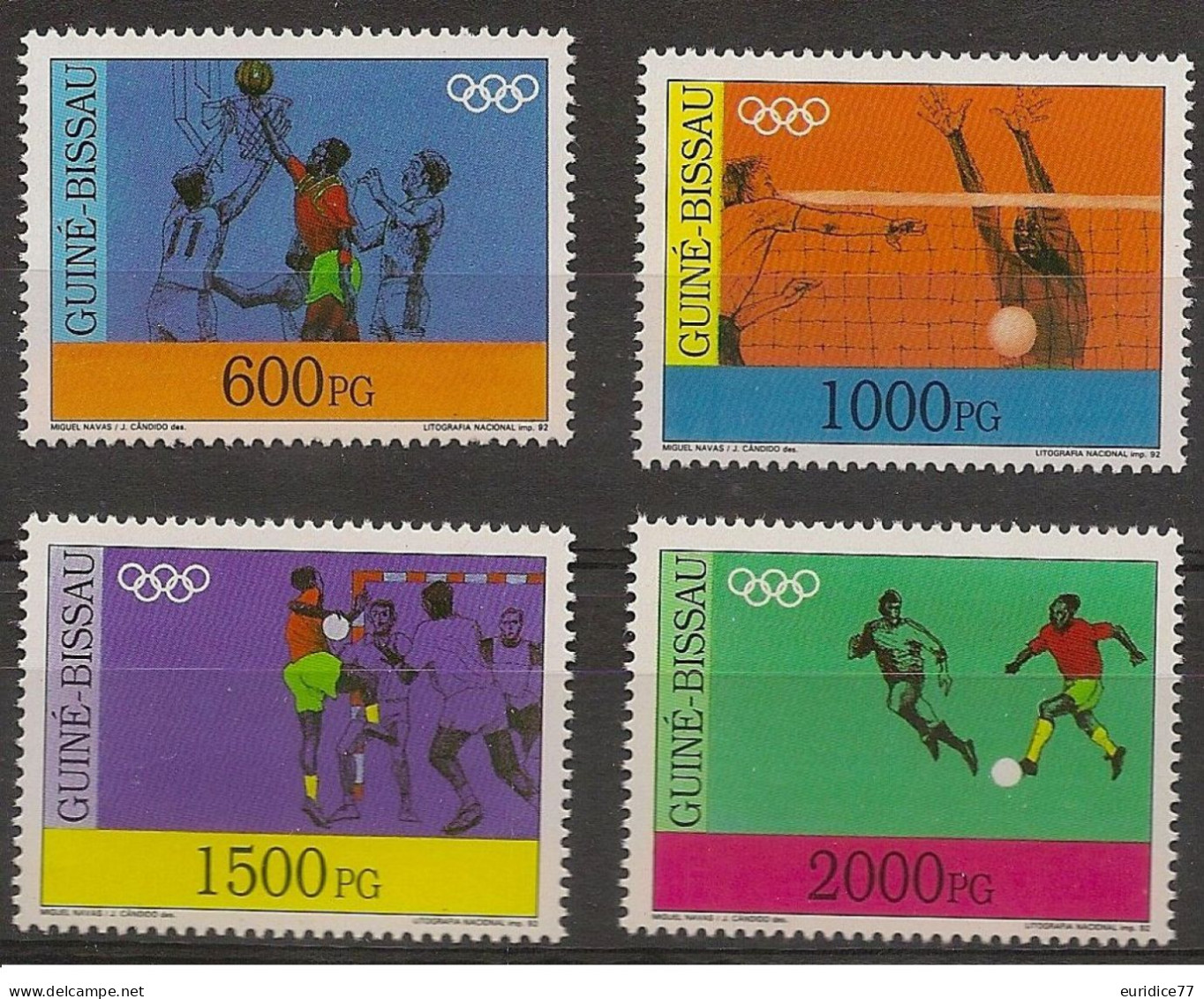 Guine Bissau 1992 - Olympic Games Barcelona 92 Mnh** - Sommer 1992: Barcelone