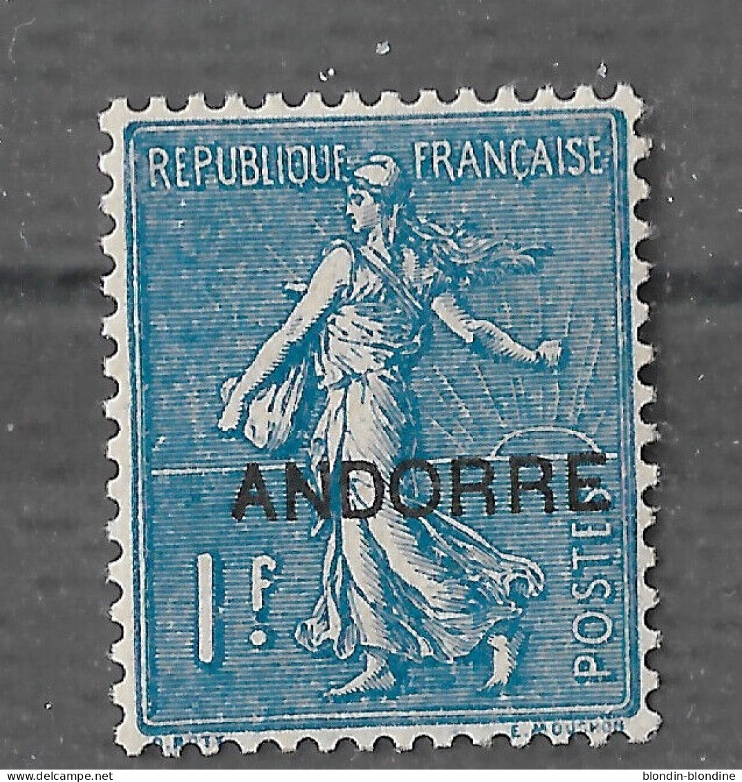 ANDORRE 18 NEUF** TB - Unused Stamps