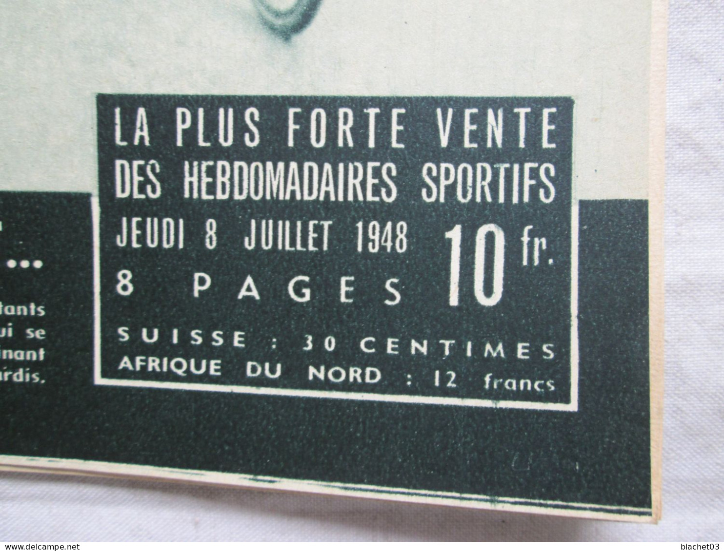 Miroir Sprint Lot De 48 N° De 1948 - Sport