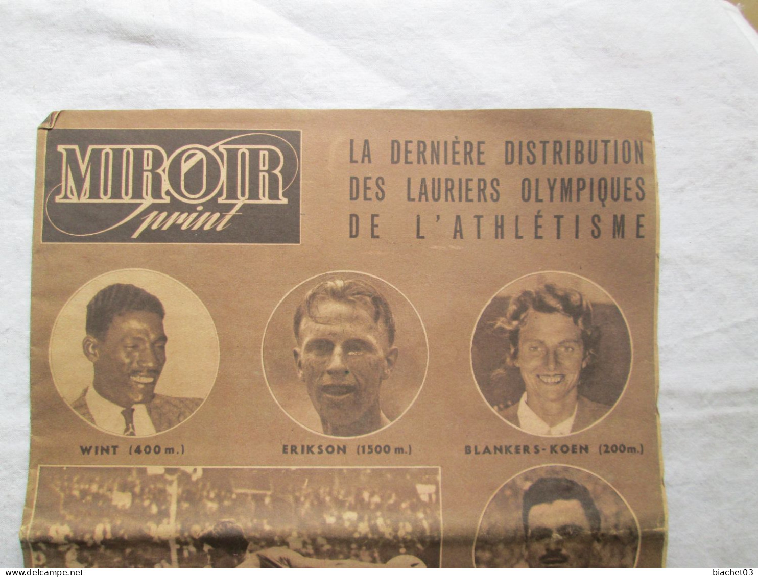 miroir sprint lot de 48 n° de 1948