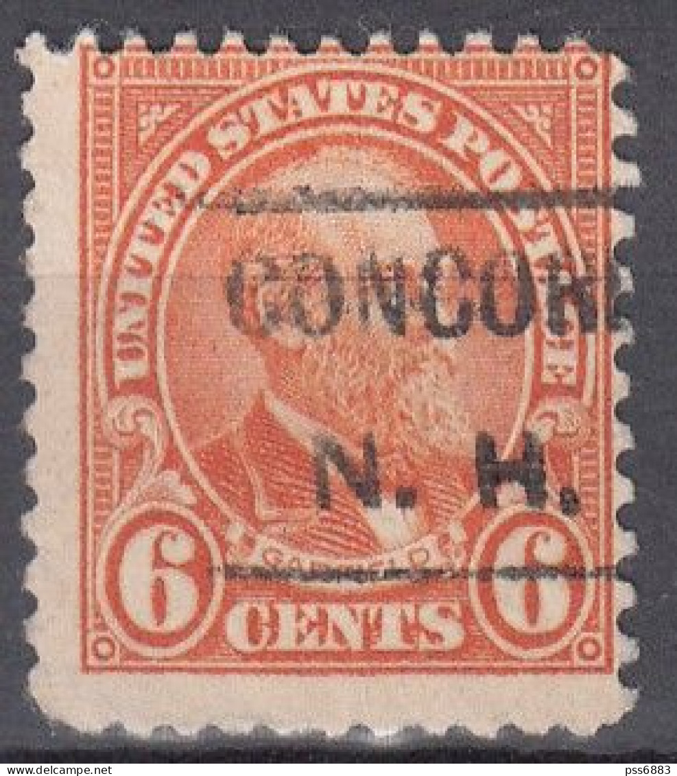 USA LOCAL Precancel/Vorausentwertung/Preo From NEW HAMPSHIRE - Concord - Type L-3 HS - Precancels