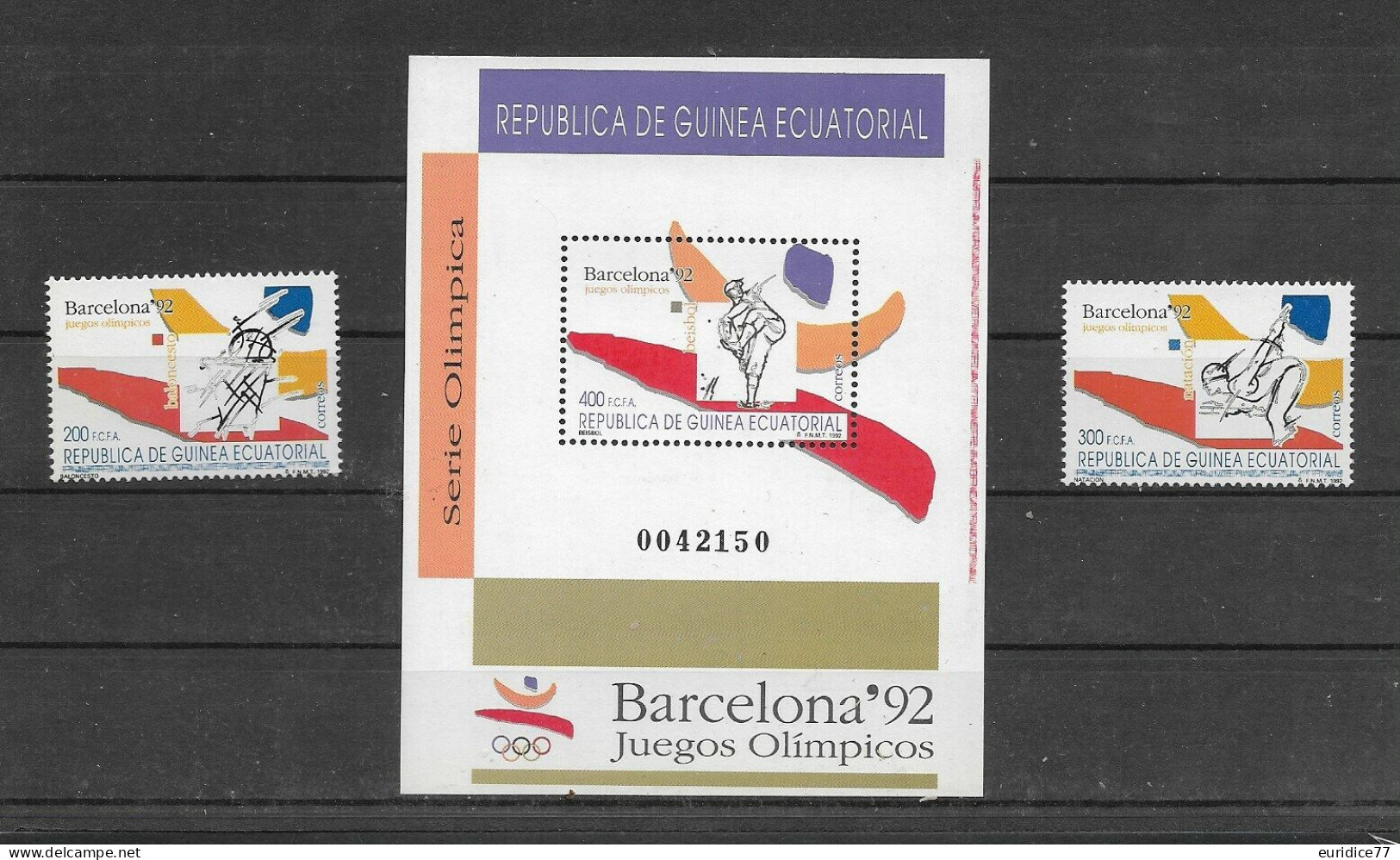 Guinea Ecuatorial 1992 - Olympic Games Barcelona 92 Mnh** - Sommer 1992: Barcelone