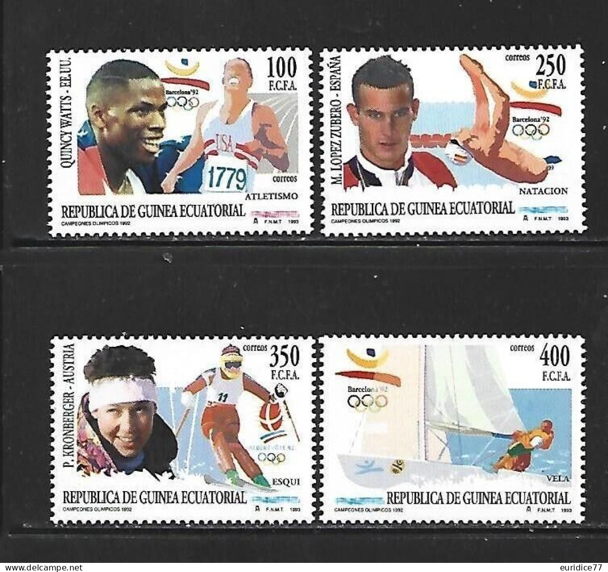 Guinea Ecuatorial 1993 - Olympic Games Barcelona 92 Mnh** - Sommer 1992: Barcelone