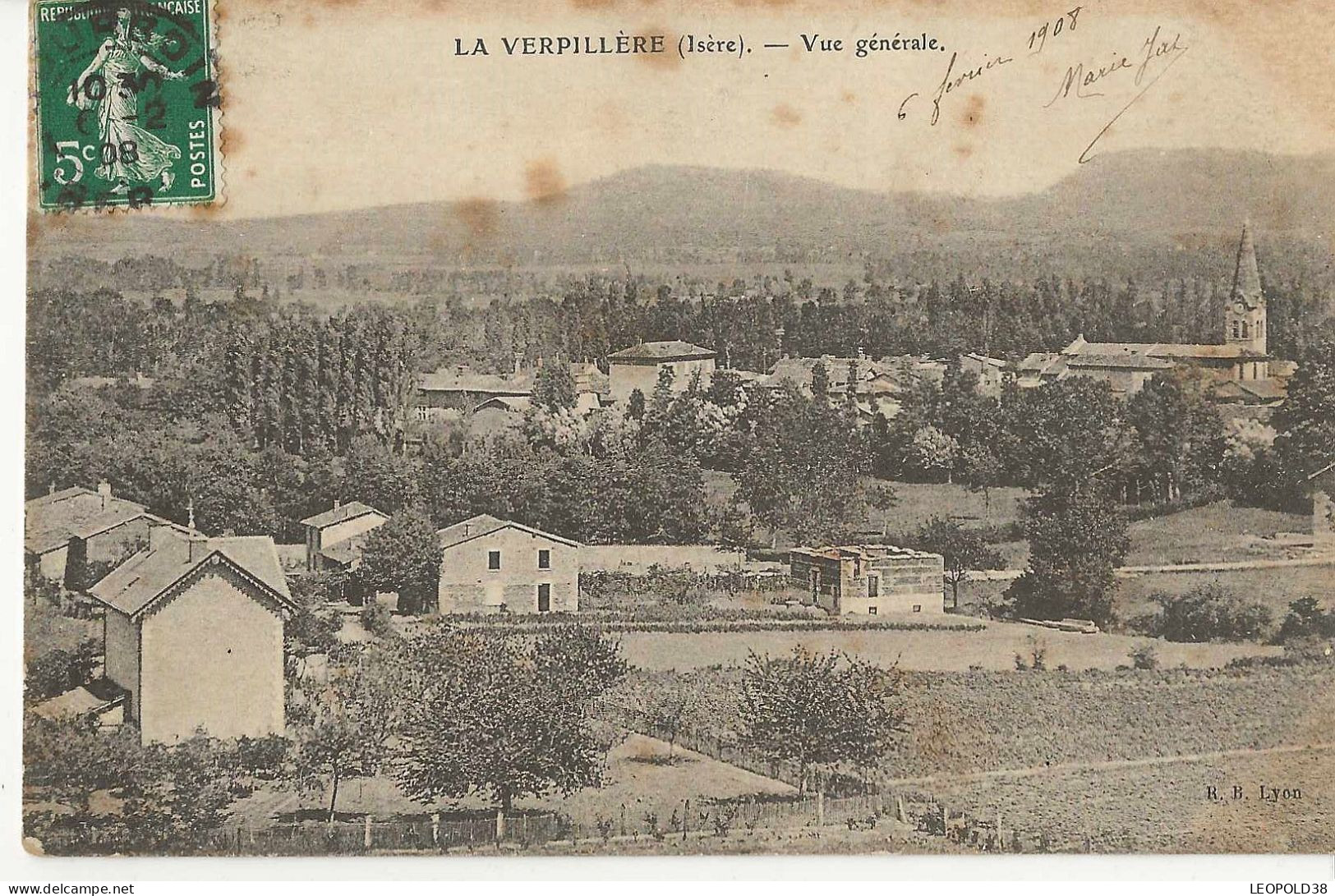 La Verpillere Vue Générale - Andere & Zonder Classificatie