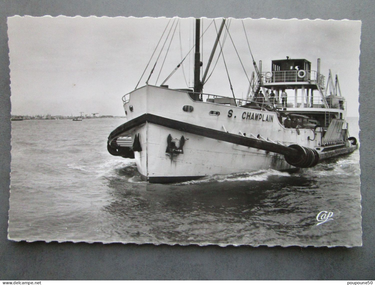 CP 17 Charente Maritime SABLANCEAUX -  Le Bac LE S.CHAMPLAIN  à L'arrivée  Vers 1950 - Other & Unclassified