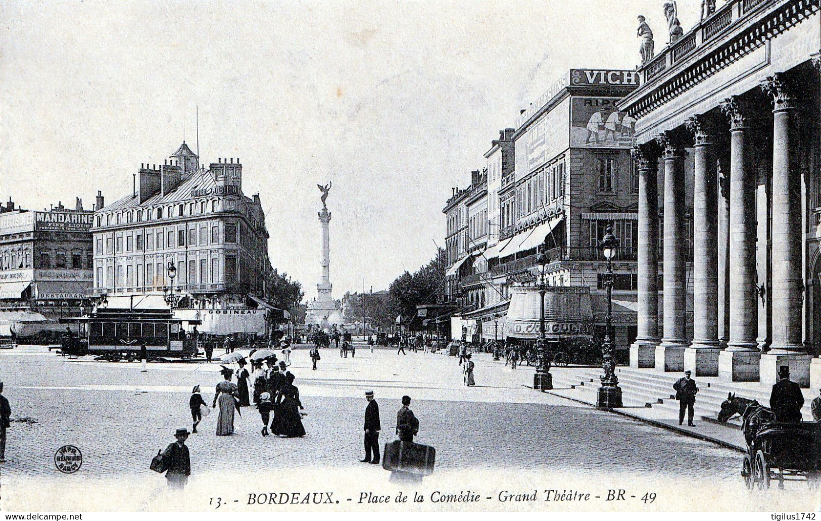 Bordeaux Place De La Comédie Grand Théâtre - Bordeaux