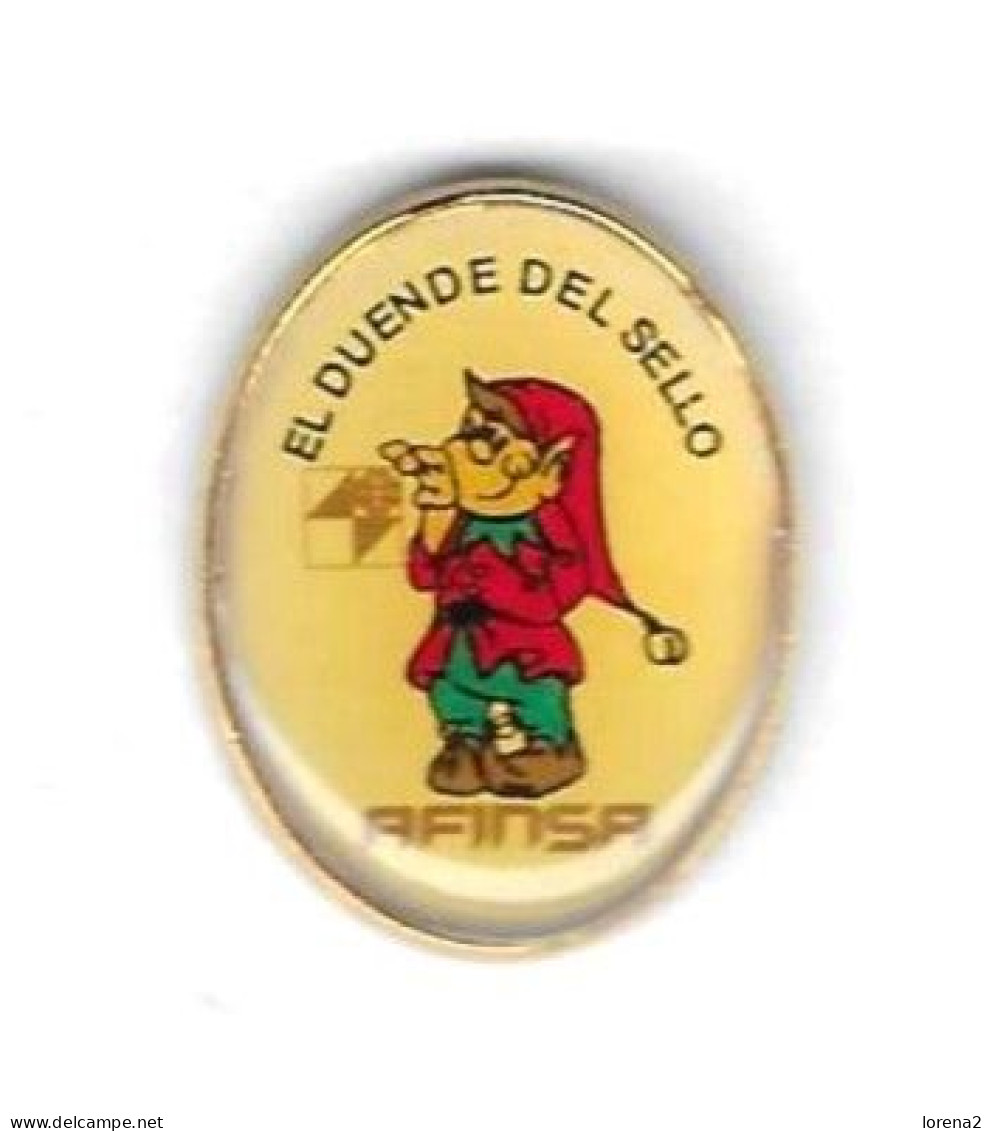 Pin El Duende Del Sello. Afinsa. 132-9 - Zonder Classificatie