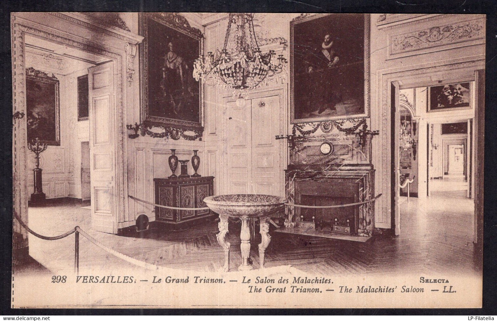 France - Versailles - Le Grand Trianon - Le Salon Ds Malachites - Versailles (Château)