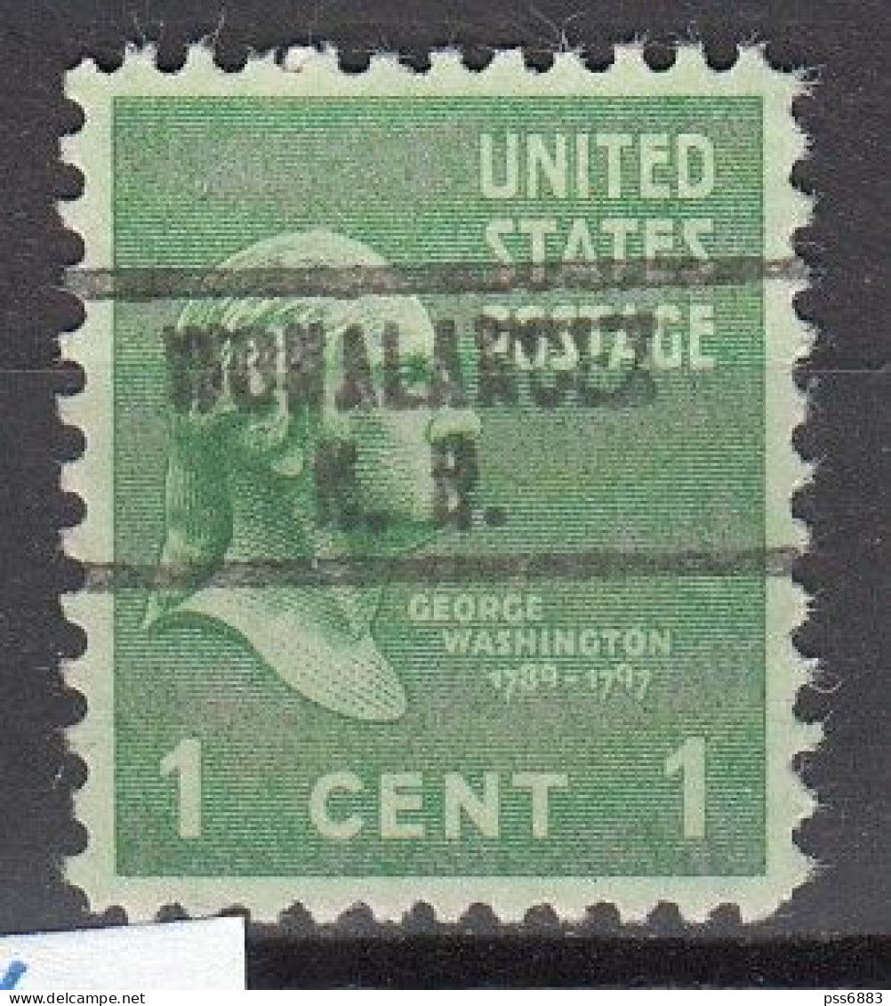 USA LOCAL Precancel/Vorausentwertung/Preo From NEW HAMPSHIRE - Wonalancet - Type 734 - Kisten Für Briefmarken