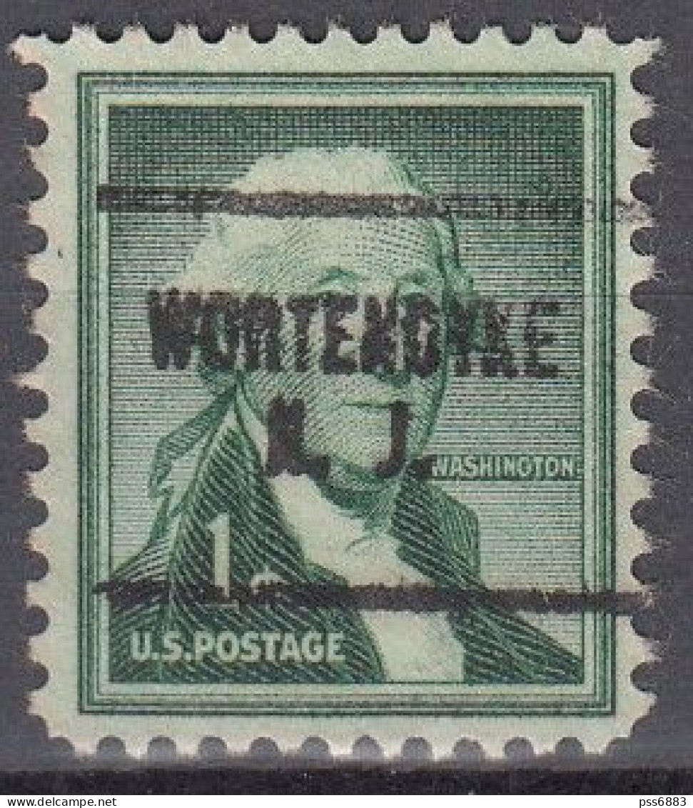 USA LOCAL Precancel/Vorausentwertung/Preo From NEW JERSEY - Wortendyke - Type 704 - Kisten Für Briefmarken