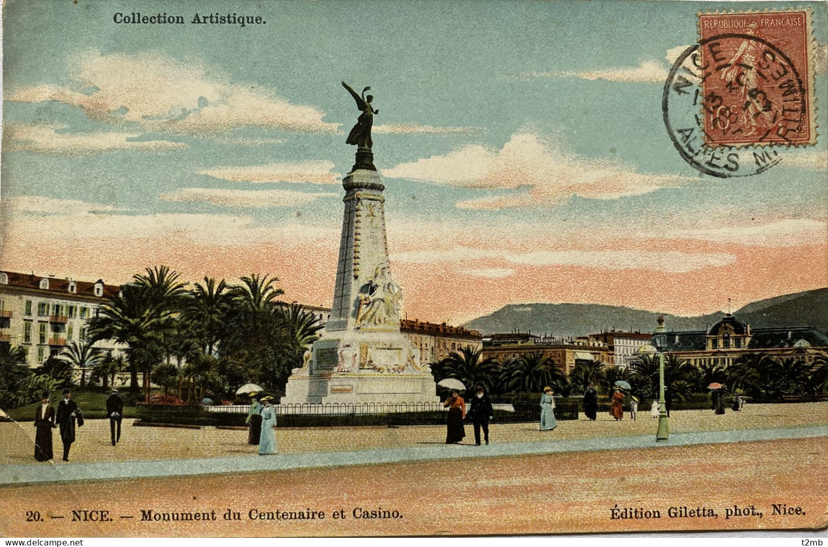 CPA (Alpes Maritimes) NICE - Monument Du Centenaire Et Casino (n°20) - Monuments