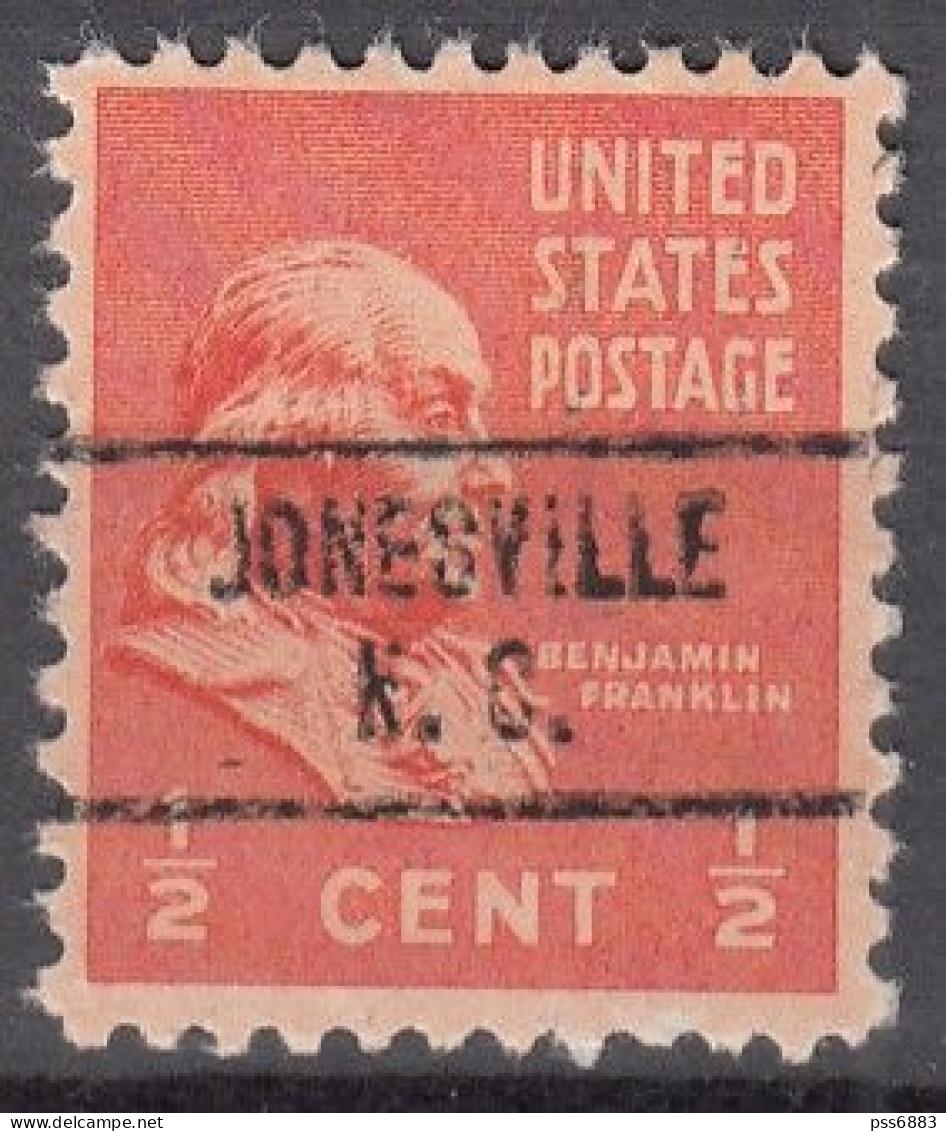 USA LOCAL Precancel/Vorausentwertung/Preo From NORTH CAROLINA - Jonesville - Type 701 - Boites A Timbres