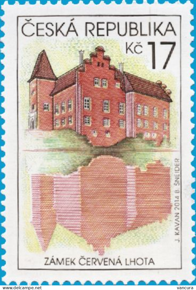 ** 804 Czech Republic  Cervena Lhota Chateau 2014 - Châteaux