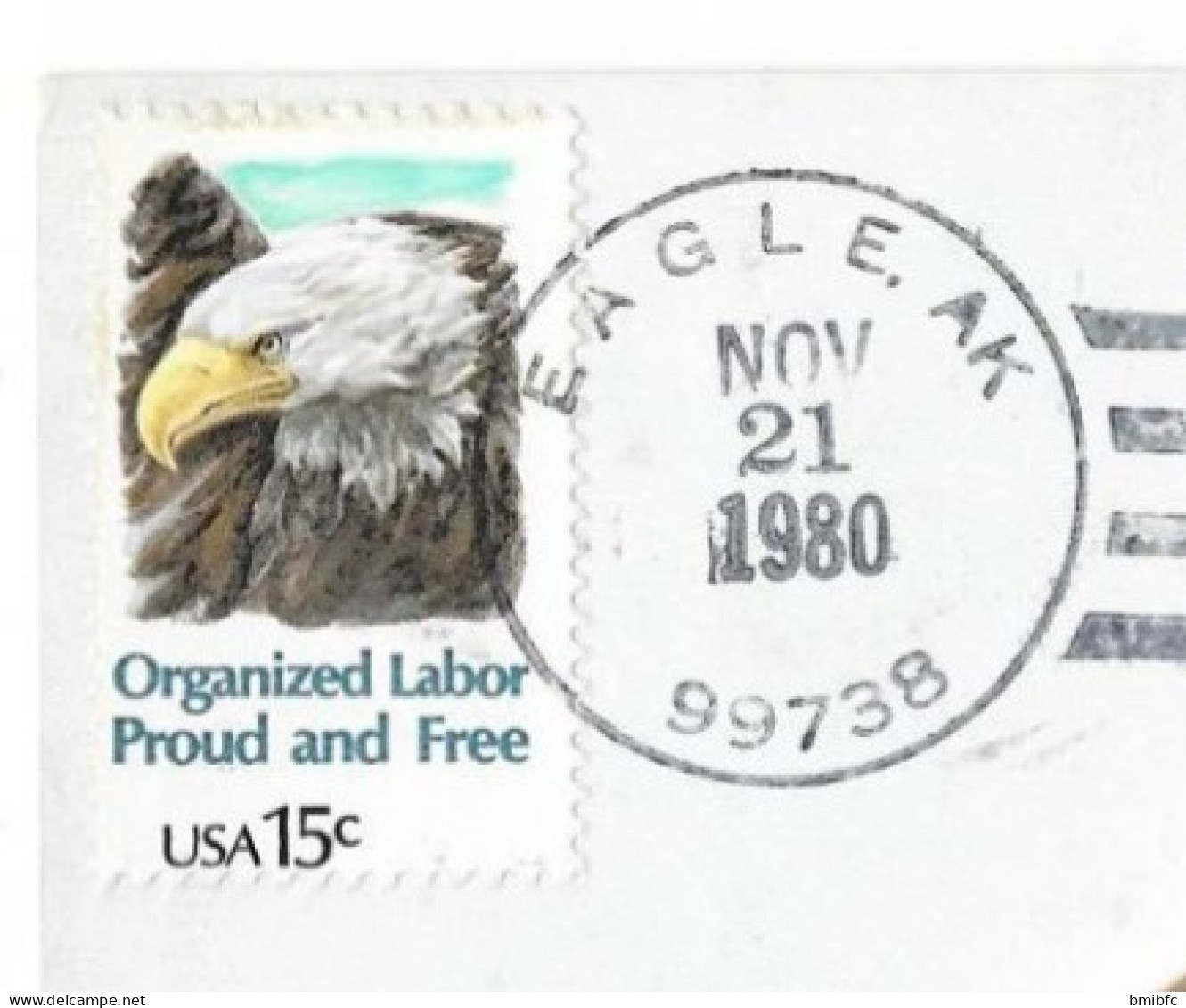 BALD EAGLE (Immature) NOV 21-1980 - Eagles & Birds Of Prey