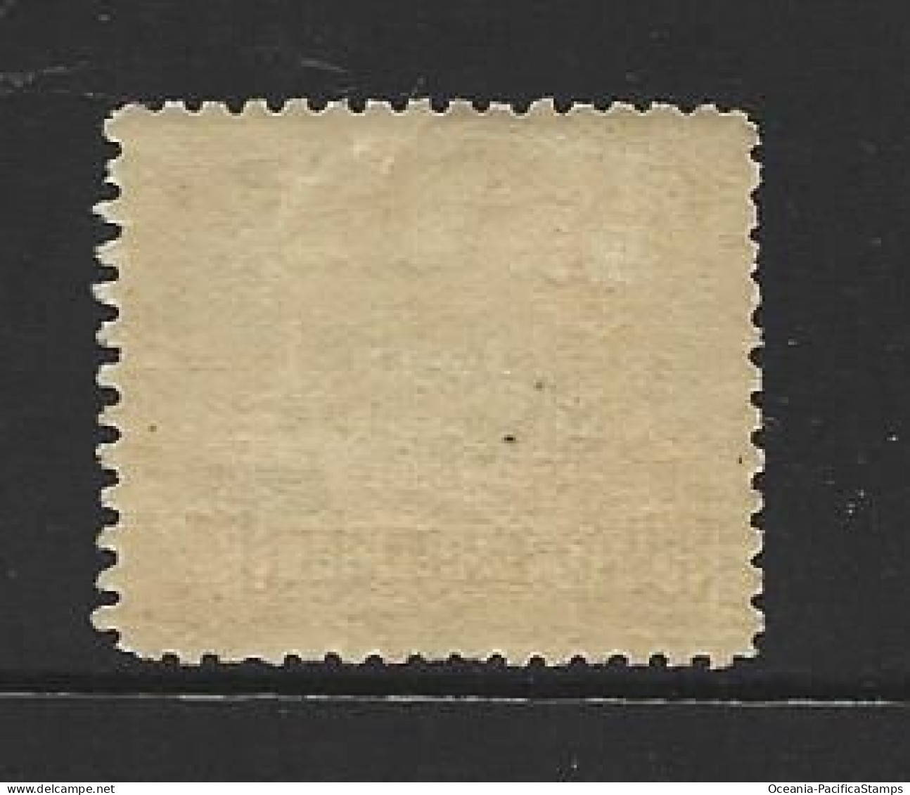 Nauru 1924 - 1948 Freighter Ship Definitives Greyish Paper First Printing 10 Shilling MLH - Nauru