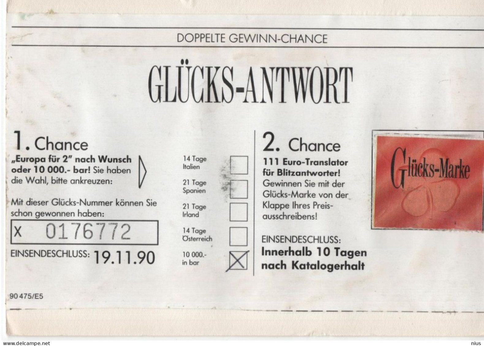 Germany Deutschland DDR 1990 Greifswald, Platz Der Freundschaft, Goethe-Schiller Weimar, Berliner Weihnachts Berlin - Privatpostkarten - Gebraucht