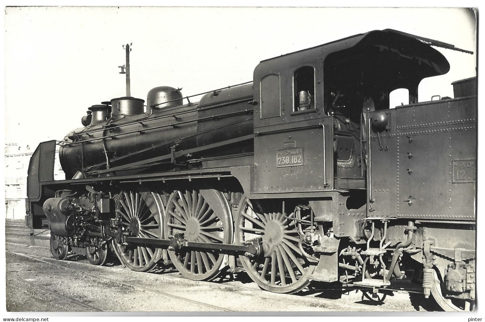 TRAIN - LOCOMOTIVE - CARTE PHOTO - Eisenbahnen