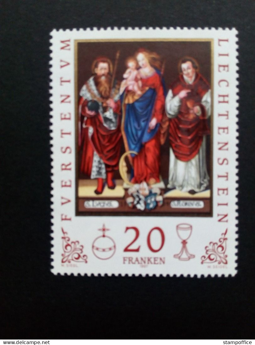 LIECHTENSTEIN MI-NR. 1151 POSTFRISCH(MINT) LANDESPATRONE 1997 GEMÄLDE VON GABRIEL DREHER - Unused Stamps