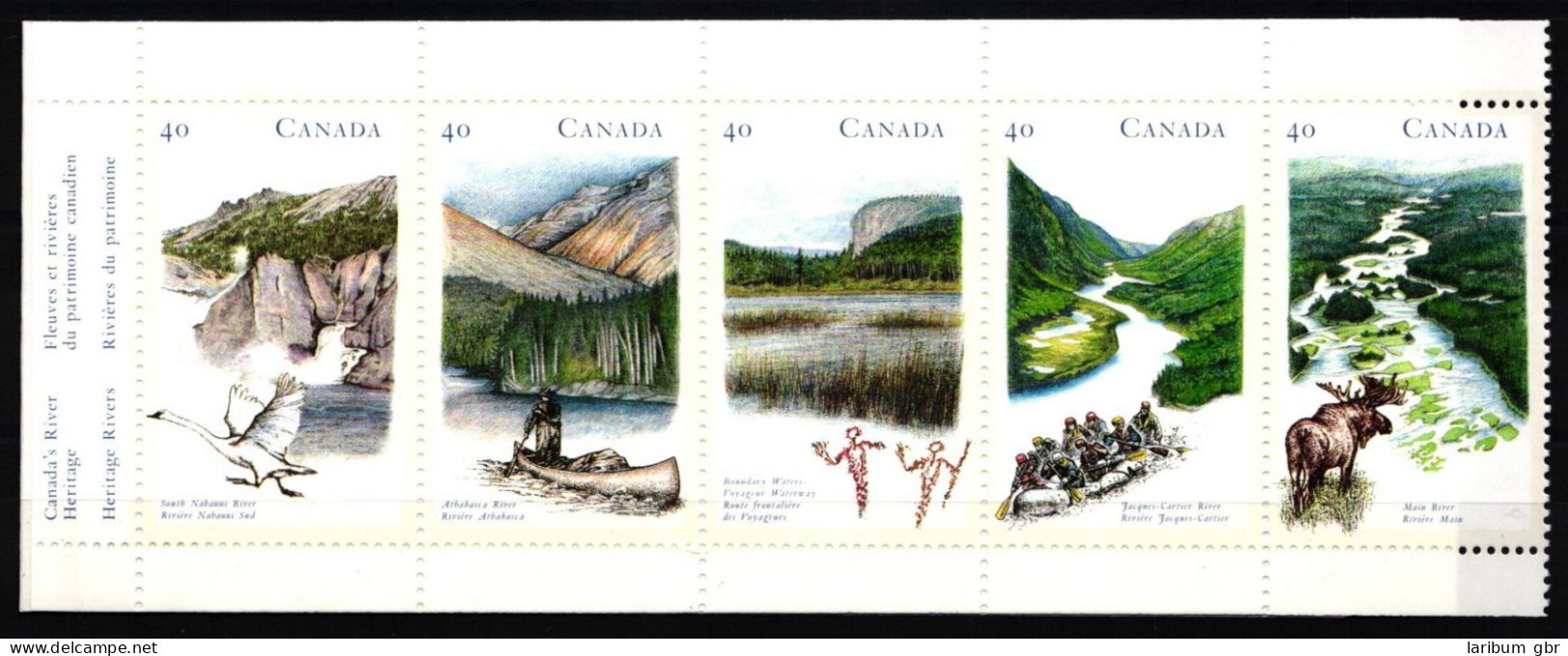 Kanada 1237-1241 Postfrisch Markenheft / Natur #JH806 - Autres & Non Classés