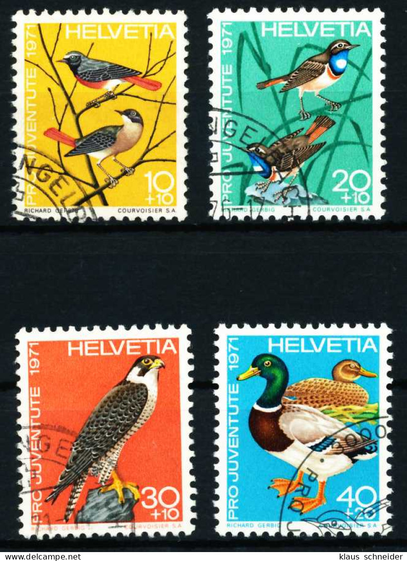 SCHWEIZ PRO JUVENTUTE Nr 960-963 Gestempelt X54B8F6 - Used Stamps