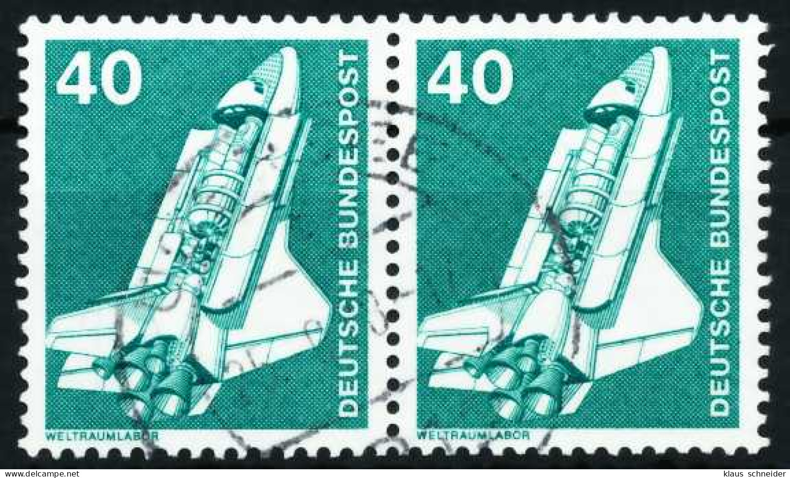 BRD DS INDUSTRIE U. TECHNIK Nr 850 Gestempelt WAAGR PAAR X668202 - Used Stamps