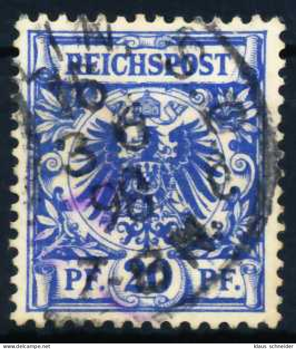 D-REICH K A Nr 48d Zentrisch Gestempelt X68ADFE - Used Stamps
