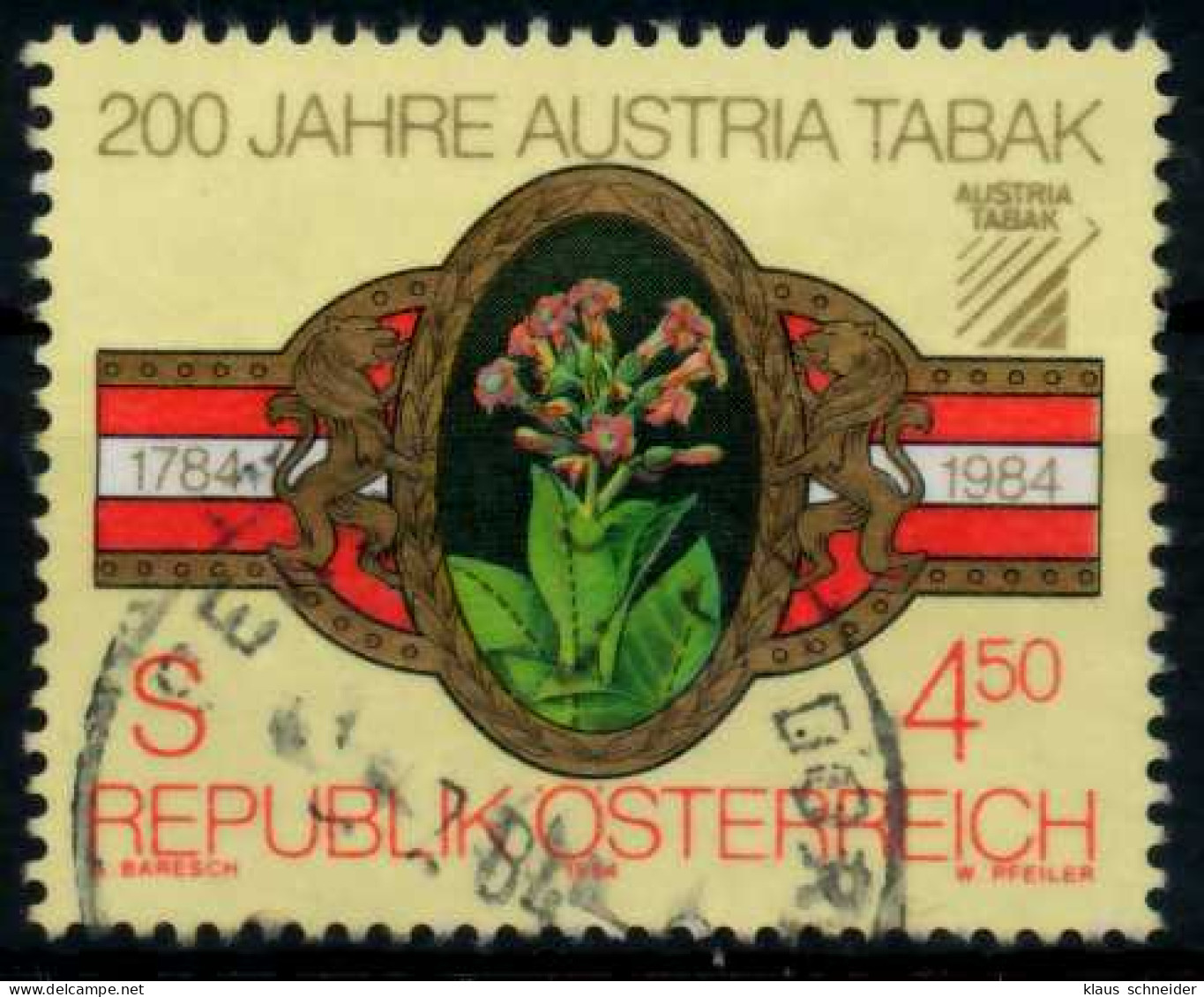 ÖSTERREICH 1984 Nr 1769 Gestempelt X7000CA - Used Stamps