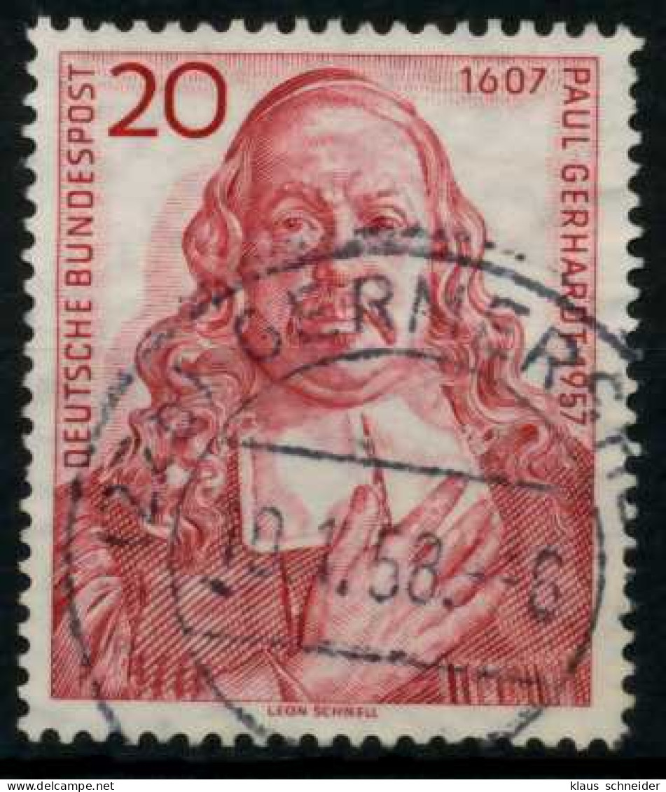 BRD 1956 Nr 237 Zentrisch Gestempelt X77A532 - Used Stamps