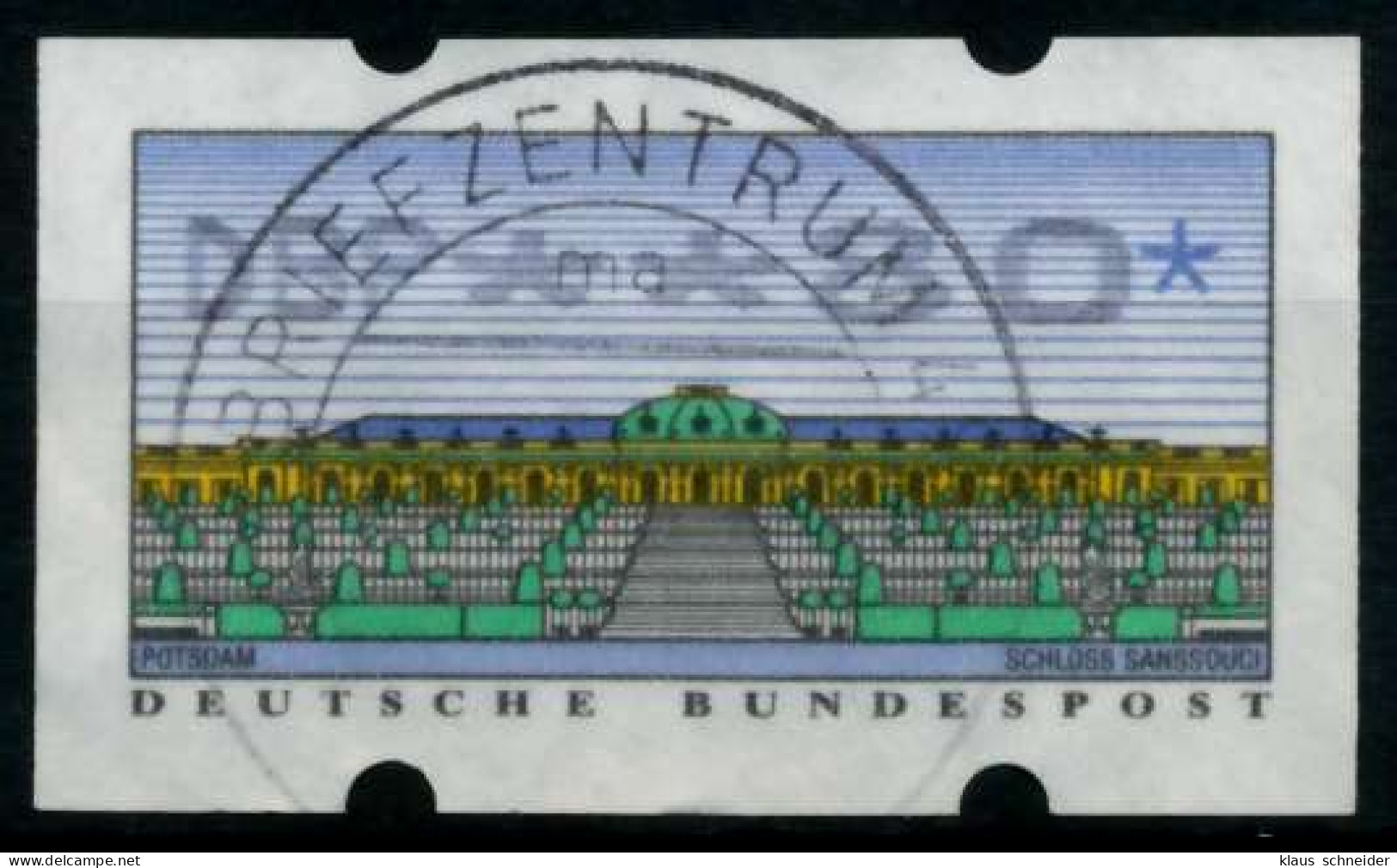 BRD ATM 1993 Nr 2-2.1-0080 Zentrisch Gestempelt X9743AE - Timbres De Distributeurs [ATM]