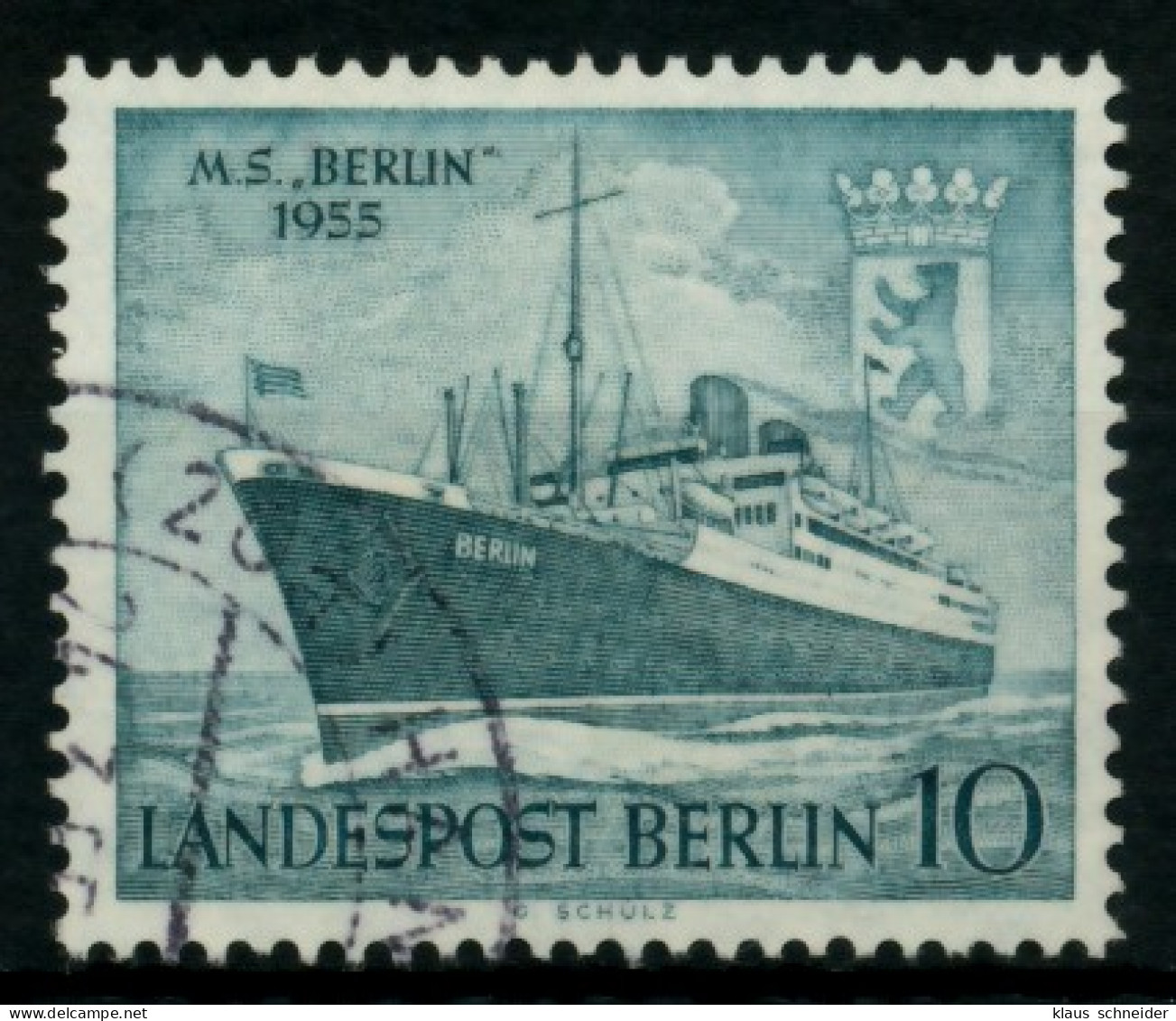 BERLIN 1955 Nr 126 Gestempelt X6E11EA - Used Stamps
