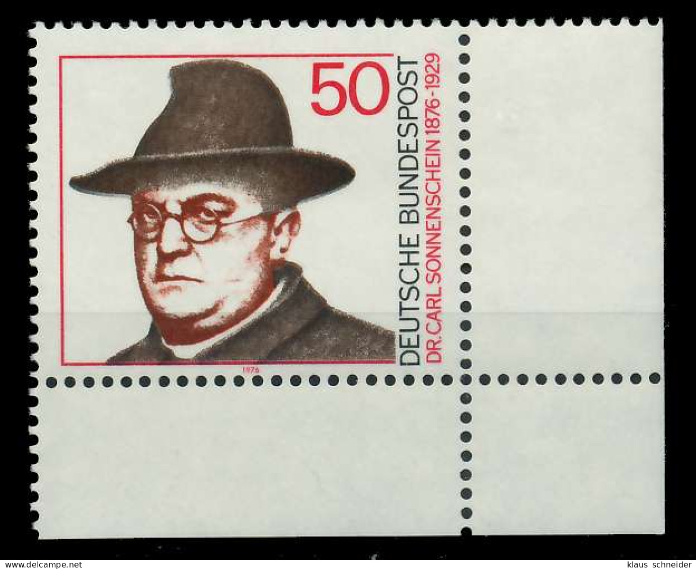 BRD 1976 Nr 892 Postfrisch ECKE-URE X803866 - Unused Stamps