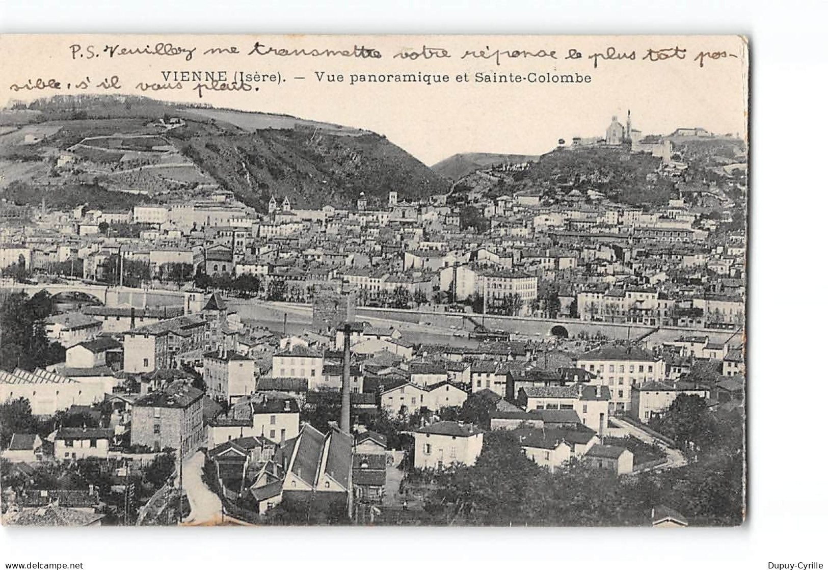 VIENNE - Vue Panoramique Et Sainte Colombe - Très Bon état - Vienne