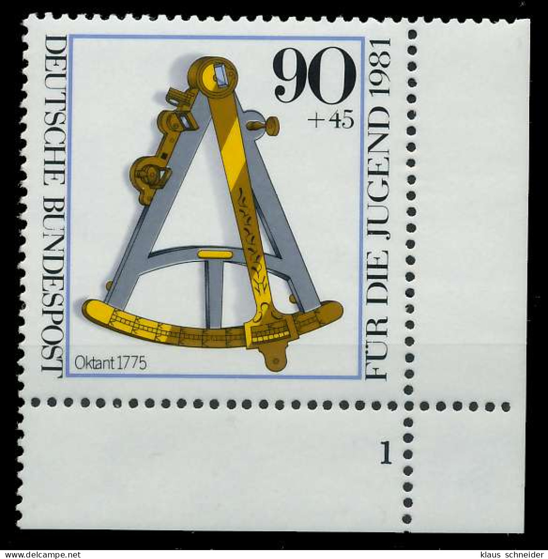 BRD BUND 1981 Nr 1093 Postfrisch FORMNUMMER 1 X811682 - Unused Stamps