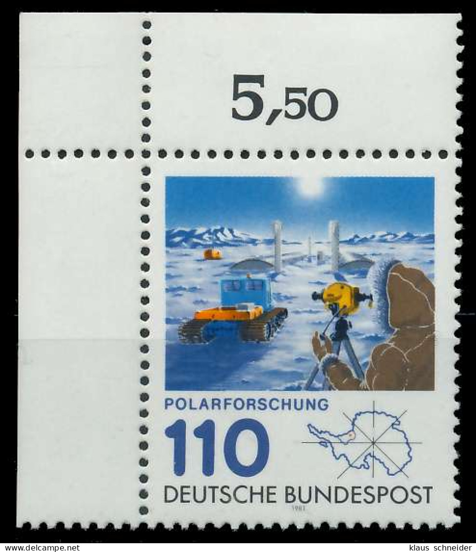 BRD BUND 1981 Nr 1100 Postfrisch ECKE-OLI X811796 - Unused Stamps