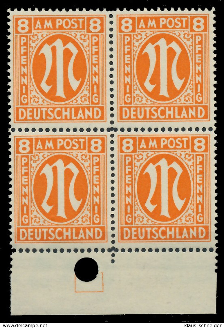 BIZONE AM-POST Nr 14-By Passerloch M. R. Postfrisch VIE X81E77E - Mint