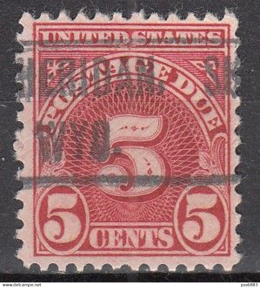 USA LOCAL Precancel/Vorausentwertung/Preo From WYOMING - Sheridan - Type 466 - Kisten Für Briefmarken