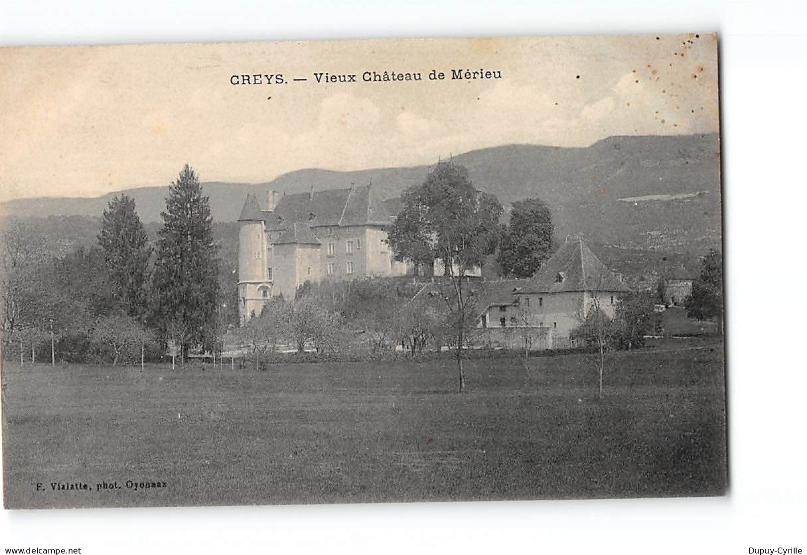 CREYS - Vieux Château De Mérieu - Très Bon état - Autres & Non Classés