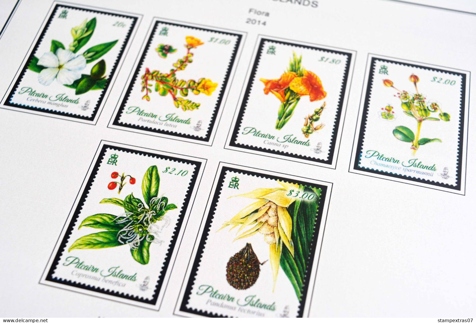 COLOR PRINTED PITCAIRN ISLANDS 2011-2023 STAMP ALBUM PAGES (41 illustrated pages) >> FEUILLES ALBUM+++