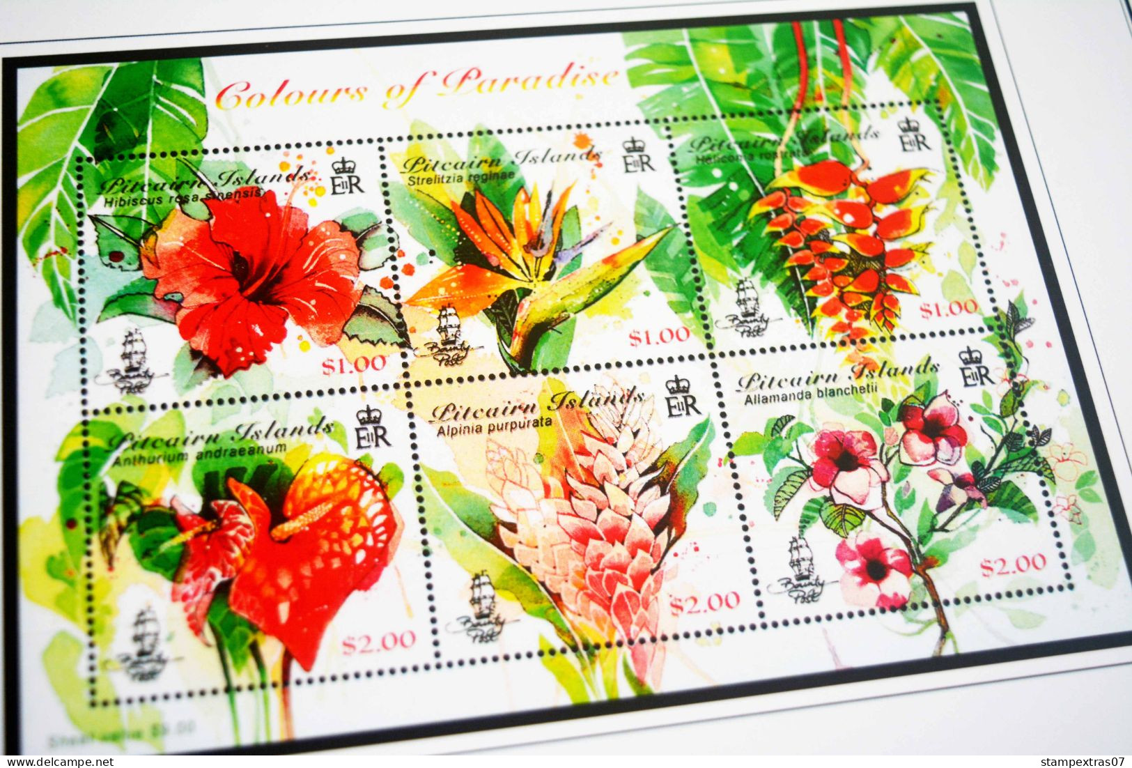 COLOR PRINTED PITCAIRN ISLANDS 2011-2023 STAMP ALBUM PAGES (41 illustrated pages) >> FEUILLES ALBUM+++