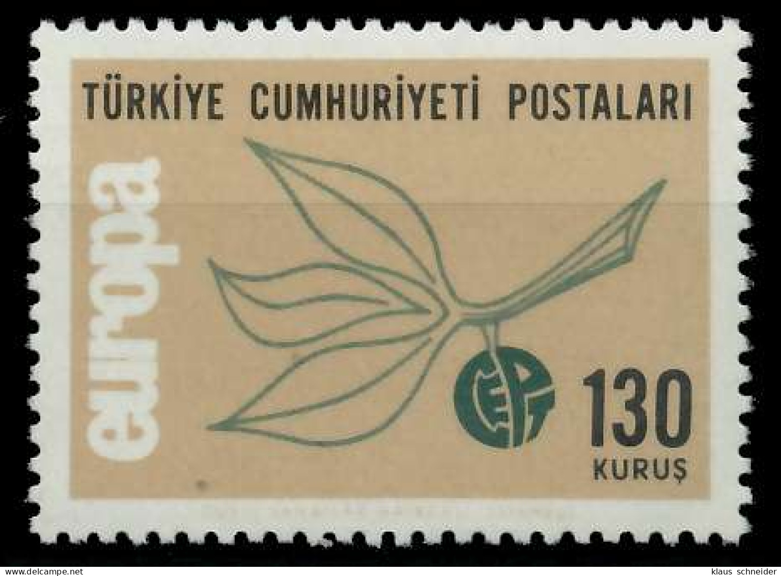 TÜRKEI 1965 Nr 1962 Postfrisch X9C7E76 - Unused Stamps