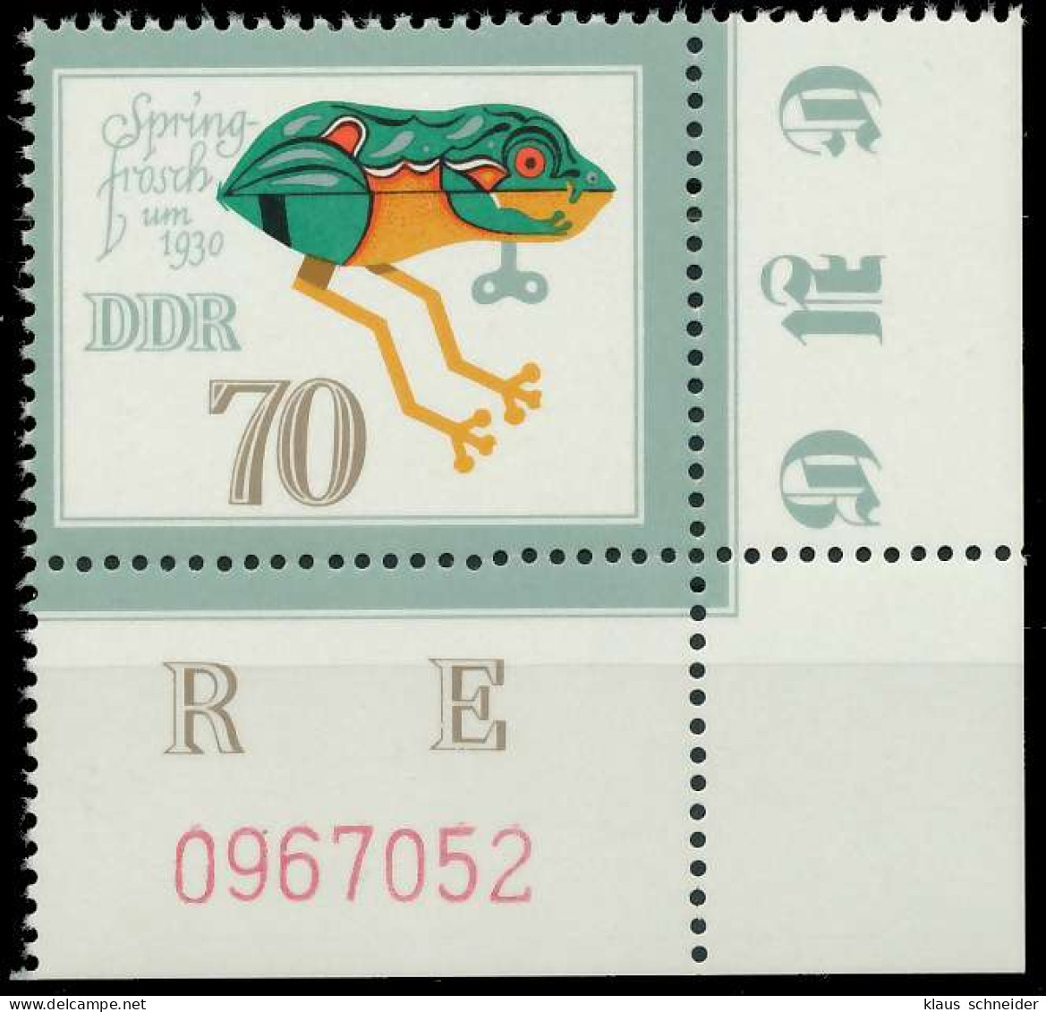 DDR 1981 Nr 2666 Postfrisch ECKE-URE X17F0CE - Unused Stamps