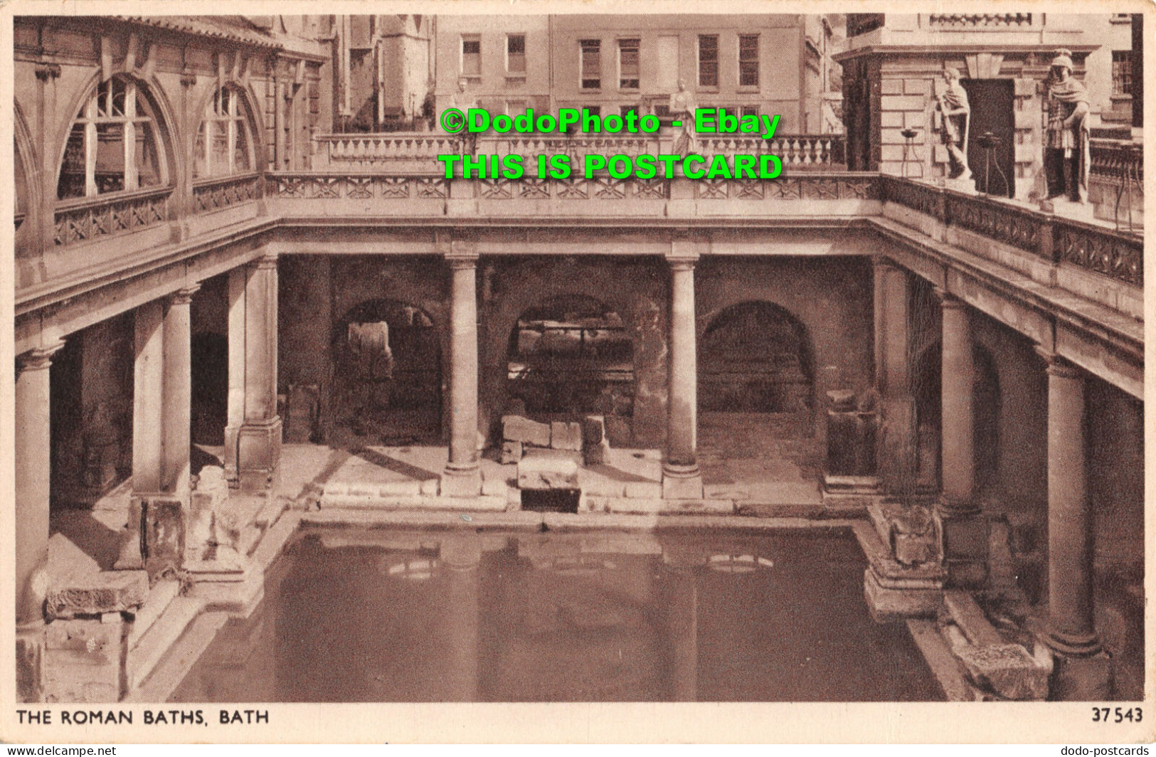R449960 The Roman Baths. Bath. 37543. Solograph Series De Luxe Photogravure. E. - World