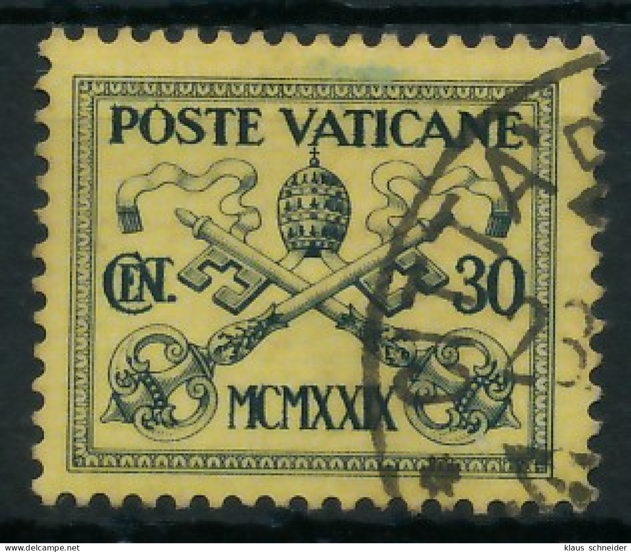 VATIKAN 1929 Nr 5 Gestempelt X3C235E - Used Stamps
