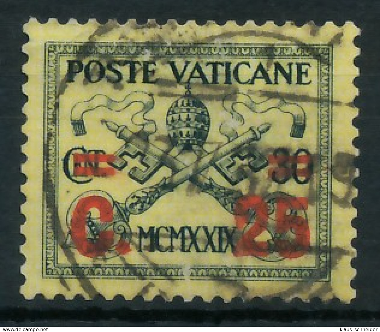 VATIKAN 1931 Nr 16 Gestempelt X3C23B2 - Used Stamps