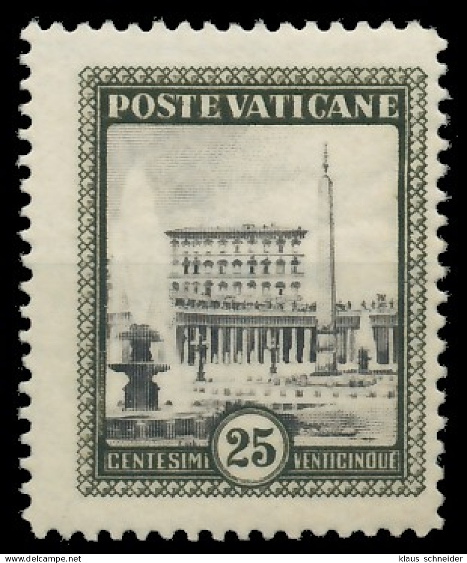 VATIKAN 1933 Nr 25 Postfrisch X3C2442 - Ongebruikt