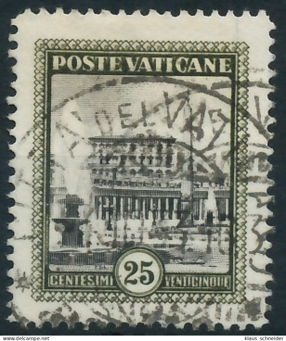 VATIKAN 1933 Nr 25 Gestempelt X3C245E - Used Stamps