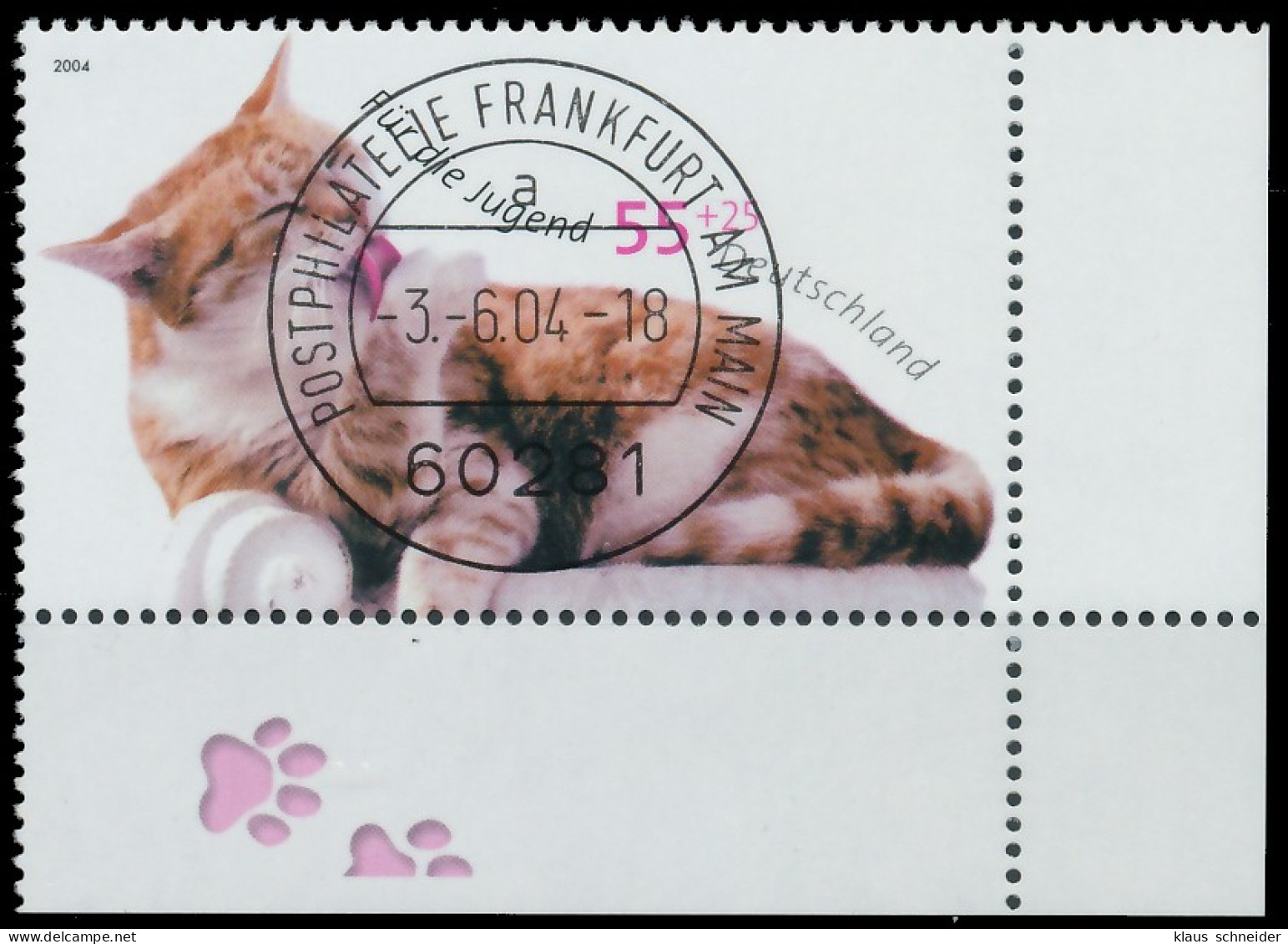 BRD BUND 2004 Nr 2405 Zentrisch Gestempelt ECKE-URE X3C26D2 - Used Stamps
