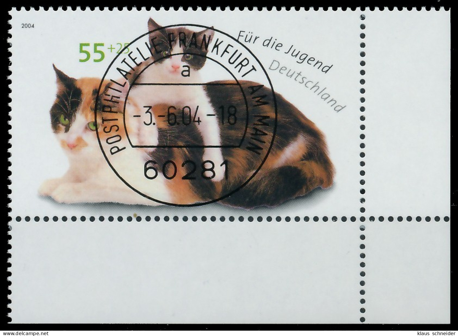 BRD BUND 2004 Nr 2404 Gestempelt ECKE-URE X3C26B2 - Used Stamps