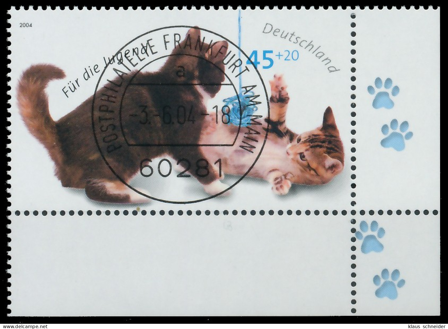 BRD BUND 2004 Nr 2402 Zentrisch Gestempelt ECKE-URE X3C26E2 - Used Stamps
